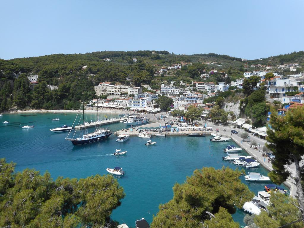Pension Galazios Kolpos Patitiri Exteriér fotografie
